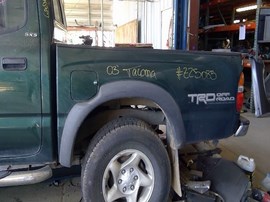 2003 TOYOTA TACOMA, GREEN, PRERUNNER, 3.4L, AT, 2WD, CREW CAB, Z25085